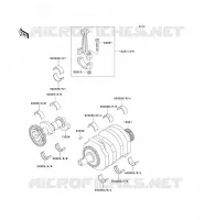 VILEBREQUIN pour Kawasaki ZZR250 2001