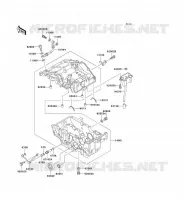 CARTER MOTEUR(S) pour Kawasaki ZZR250 2004