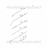 CABLES pour Kawasaki ZZR250 1993