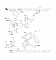 CARENAGE pour Kawasaki ZZR250 1993