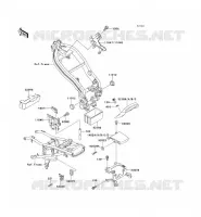 ELECTRO BRACKET pour Kawasaki ZZR250 1993