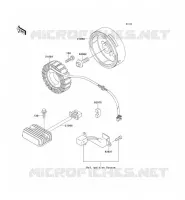 G&Eacute;N&Eacute;RATEUR pour Kawasaki ZZR250 1993