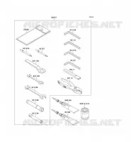 OUTIL UTILISATEUR pour Kawasaki ZZR250 1993