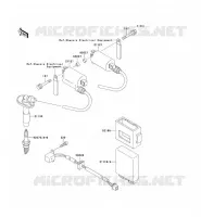 SYSTEME D&acute;ALLUMAGE pour Kawasaki ZZR250 1993