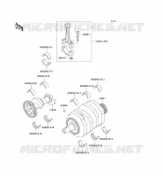 VILEBREQUIN pour Kawasaki ZZR250 1993