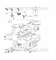 CONTACTEUR SERRURE/R&Eacute;FLECTEUR pour Kawasaki NINJA 250R 2008