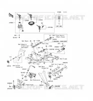 CONTACTEUR SERRURE/R&Eacute;FLECTEUR pour Kawasaki NINJA 250R 2009