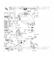 RESERVOIR CARBURANT pour Kawasaki NINJA 250R 2012