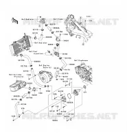 TUYAU D'EAU pour Kawasaki NINJA 250R 2009