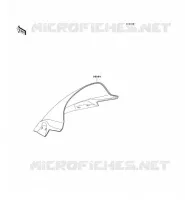 ACCESSOIRE(PARE BRISE) pour Kawasaki NINJA 300 2014