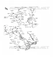 CARENAGE pour Kawasaki NINJA 300 2014