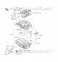CARTER MOTEUR(S) pour Kawasaki NINJA 300 2014