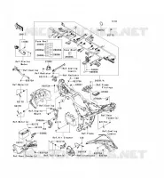 CHASSIS EQUIPMENT ELECTRIQUE pour Kawasaki NINJA 300 2014