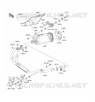 &Eacute;CHAPPEMENT pour Kawasaki NINJA 300 2014