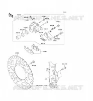 FREIN AVANT pour Kawasaki NINJA 300 2014