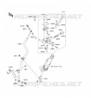 MAITRE CYLINDRE AV pour Kawasaki NINJA 300 2014