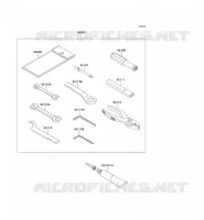 OUTIL UTILISATEUR pour Kawasaki NINJA 300 2014
