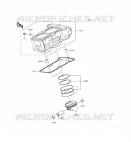CYLINDRE/PISTON pour Kawasaki NINJA 300 ABS 2015