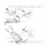 FEUX ARRI&Egrave;RE(S) pour Kawasaki NINJA 300 ABS 2015
