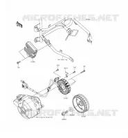 G&Eacute;N&Eacute;RATEUR pour Kawasaki NINJA 300 ABS 2015