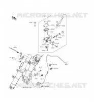 MAITRE CYLINDRE AV pour Kawasaki NINJA 300 ABS 2015