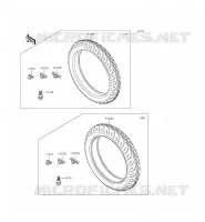 PNEUS pour Kawasaki NINJA 300 ABS 2015