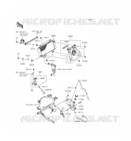 RADIATEUR pour Kawasaki NINJA 300 ABS 2015