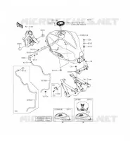 RESERVOIR CARBURANT pour Kawasaki NINJA 300 ABS 2015