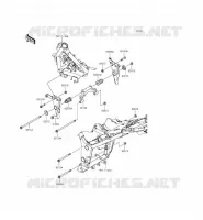 SUPPORT MOTEUR pour Kawasaki NINJA 300 ABS 2015