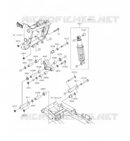 SUSPENSION/AMORTISSEUR pour Kawasaki NINJA 300 ABS 2015