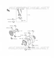 VILEBREQUIN pour Kawasaki NINJA 300 ABS 2015
