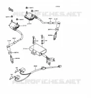 SYSTEME D&acute;ALLUMAGE pour Kawasaki GPZ305 BELT DRIVE 1989