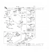 RESERVOIR CARBURANT pour Kawasaki GPZ500S 2005