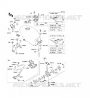 RESERVOIR CARBURANT pour Kawasaki GPZ500S 2000