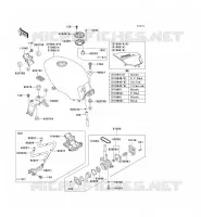 RESERVOIR CARBURANT pour Kawasaki GPZ500S 2007