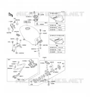 RESERVOIR CARBURANT pour Kawasaki GPZ500S 2002