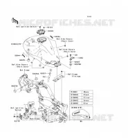 RESERVOIR CARBURANT pour Kawasaki ER-6F 2007