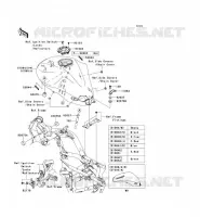 RESERVOIR CARBURANT pour Kawasaki ER-6F 2008