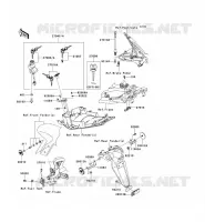 CONTACTEUR SERRURE/R&Eacute;FLECTEUR pour Kawasaki ER-6F 2008