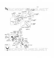 CARENAGE(SUPERIEUR) pour Kawasaki ER-6F ABS 2007