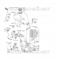 RESERVOIR CARBURANT pour Kawasaki ER-6F 2009
