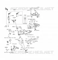 CONTACTEUR SERRURE/R&Eacute;FLECTEUR pour Kawasaki ER-6F 2009