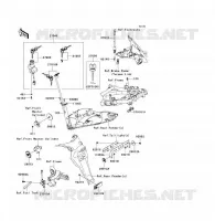 CONTACTEUR SERRURE/R&Eacute;FLECTEUR pour Kawasaki ER-6F 2010