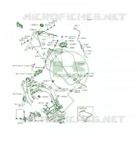RESERVOIR CARBURANT(2/2) pour Kawasaki ER-6F 2013