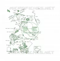 RESERVOIR CARBURANT(2/2) pour Kawasaki ER-6F 2014