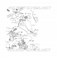 RESERVOIR CARBURANT pour Kawasaki ER-6F ABS 2014