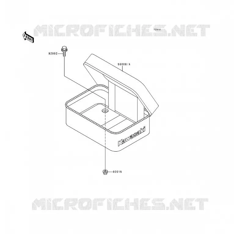 ACCESSOIRE Kawasaki MOTOS 200 1990 KDX200  KDX200-E2