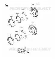 PNEUS pour Kawasaki KE100 1988