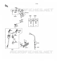 CONTACTEUR pour Kawasaki KE100 1994