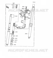 FOURCHE pour Kawasaki KE100 1994